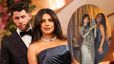 Priyanka Chopra Jonas reveals Malti Marie’s reaction to her Golden Globes look, drops PICS with K-pop star Lisa that spell ‘sisterhood’ |