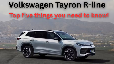 Volkswagen Tayron R-line launch soon: Five key things to know
