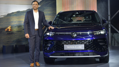 Volkswagen Tayron R-line unveiled in India: Design, features & specs
