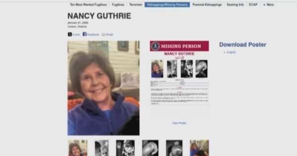 FBI launches new website on Nancy Guthrie case