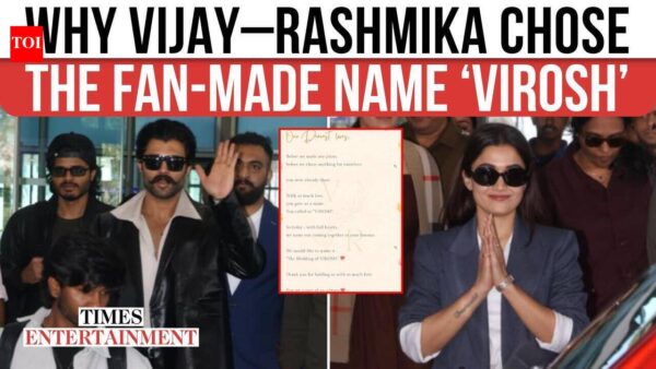 VIROSH wedding special: Rashmika Mandanna once opened up about being scared of Vijay Deverakonda | Telugu Movie News