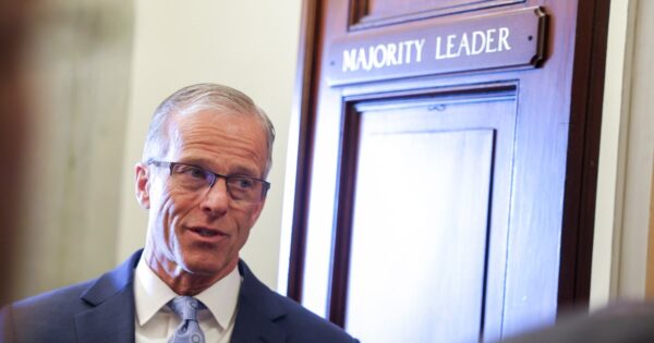 Senate GOP Leader John Thune says he disagrees with Trump that Congress should ‘nationalize’ elections