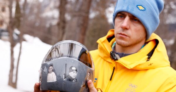 Ukrainian athlete seeking to honor killed countrymen loses appeal to compete at Olympics