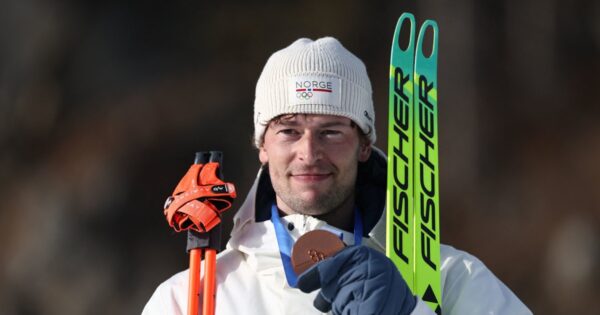 Norwegian biathlete who made cheating admission wins another medal