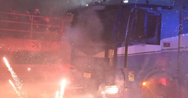 Clashes break out at anti-Olympics protest in Milan