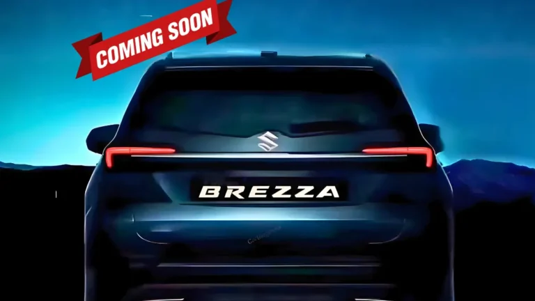 New 2026 Maruti Brezza Closer To Launch – Turbo Power, New Features & More