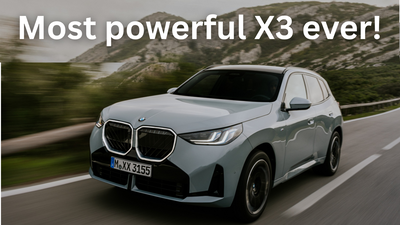 BMW X3 30 xDrive M Sport Pro launched at 74.5 lakh: Most powerful X3 ever! |