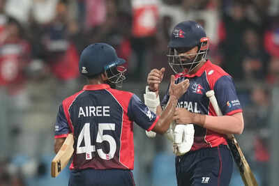 Nepal end 12-year T20 World Cup drought with seven-wicket win over Scotland | Cricket News
