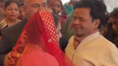 Rajpal Yadav shares emotional hug with niece during vidai; viral wedding videos surface |