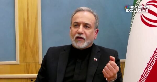 Iranian foreign minister says there is ‘no request for a ceasefire’