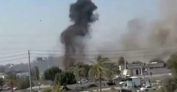 New video appears to show U.S. tomahawk missile hitting near school in Iran