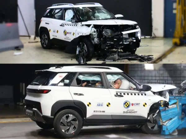Hyundai Venue Scores 5-Star Safety Rating in Bharat NCAP