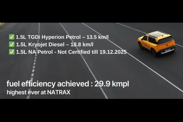 Tata Sierra Mileage Revealed via RTI – 13.5kmpl Petrol, 18.8kmpl Diesel