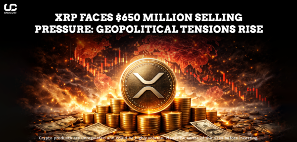 XRP Faces $650 Million Exchange Inflows as Geopolitical Risks Shake Crypto Markets