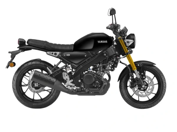 Yamaha XSR155 Metallic Black Launched; Gets Golden USD Forks