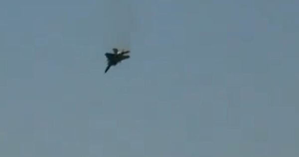 Video shows U.S. warplane crashing in Kuwait