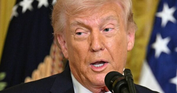Trump delivers remarks at the Friends of Ireland Luncheon