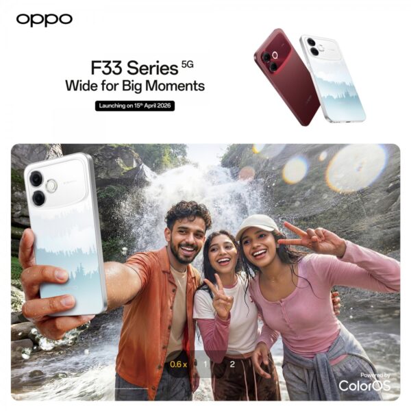 Oppo F33 Pro and F33 are going official next week