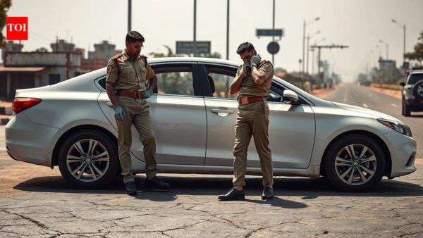 4-Year-Old Girl Found Dead Under Car: Ghaziabad 4-year-old goes for ‘walk’ with uncle, found dead under car; kin allege rape and murder | Ghaziabad News