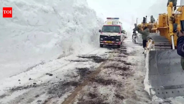 Zoji La tunnel to Ladakh on brink of breakthrough | India News