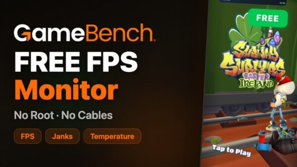 GameBench releases its free FPS Monitor app to let you monitor professional-grade performance metrics on your device