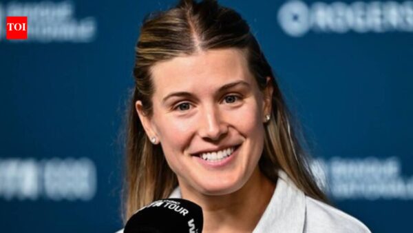 Eugenie Bouchard stuns in red beach look while stepping away from pickleball spotlight after Andre Agassi clash | International Sports News
