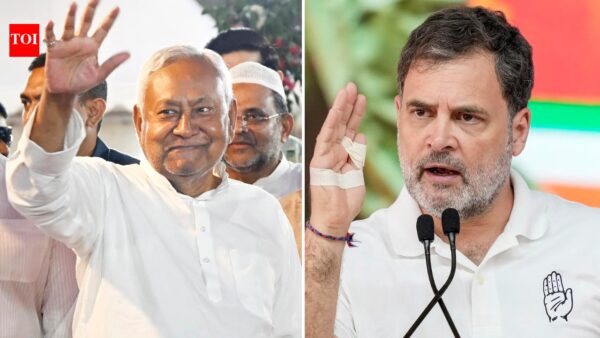 Nitish Kumar: ‘Nitish Kumar was compromised’: Rahul Gandhi’s big claim on NDA’s decision behind ‘Sushasan Babu’s’ Bihar exit | India News