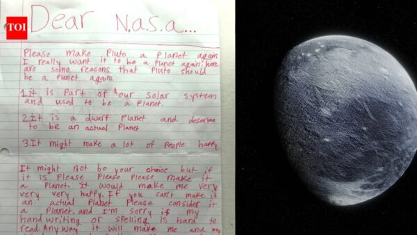“Please make Pluto a planet again”: 10-year-old’s letter gets a surprising reply from NASA chief |