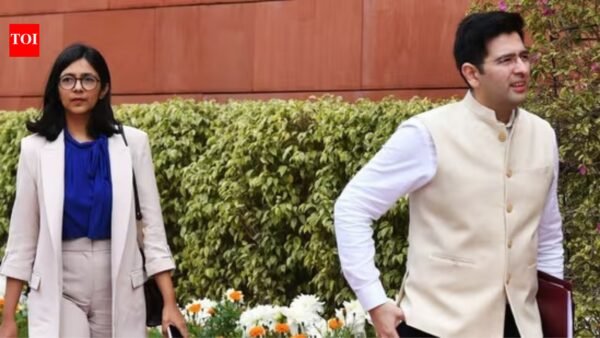 Swati Maliwal : After years of rift with AAP, Swati Maliwal joins BJP , Raghav chadha | Delhi News