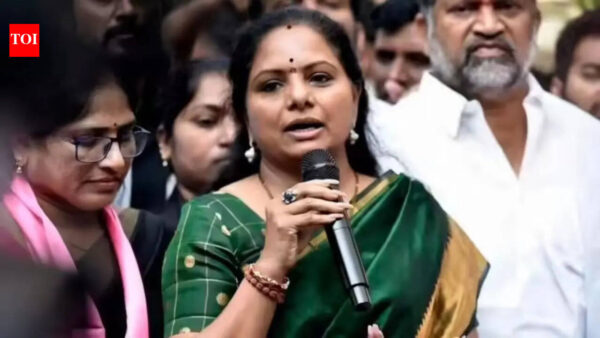 Telangana: K Kavitha set to launch new regional party today, pays tribute to Telangana martyrs | India News