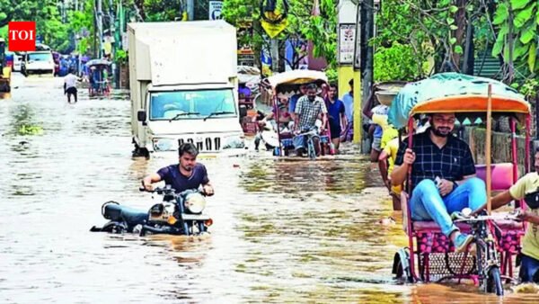 Assam on alert as IMD warns of heavy rain, storms in next 4 days | Guwahati News