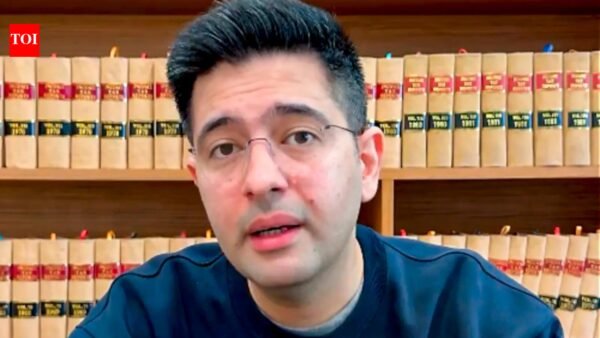 Raghav Chadha addresses backlash on joining BJP in new video, cites ‘toxic work environment’ in AAP | India News