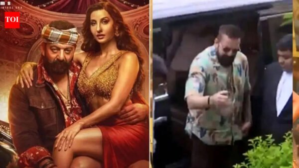 Sanjay Dutt appears before NCW regarding the summons issued for ‘Sarke Chunar’ song with Nora Fatehi, actor issues an apology | Hindi Movie News