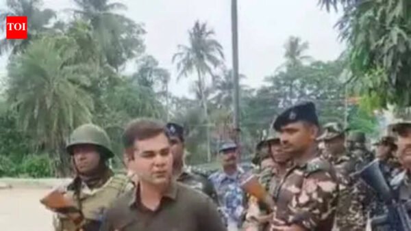 Video showing officer’s threats to TMC pick’s kin sparks row | India News