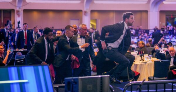 How the White House Correspondents’ Association dinner chaos unfolded