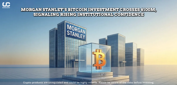 Morgan Stanley’s $100M Bitcoin ETF Milestone Signals