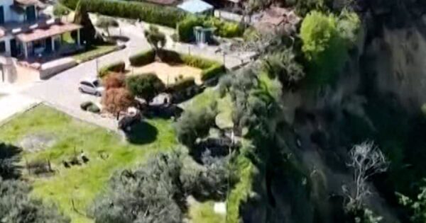 Landslide in Italy forces local residents to evacuate