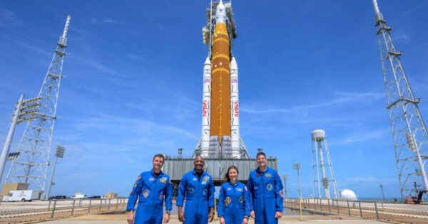 NASA launches Artemis II rocket on mission to the moon