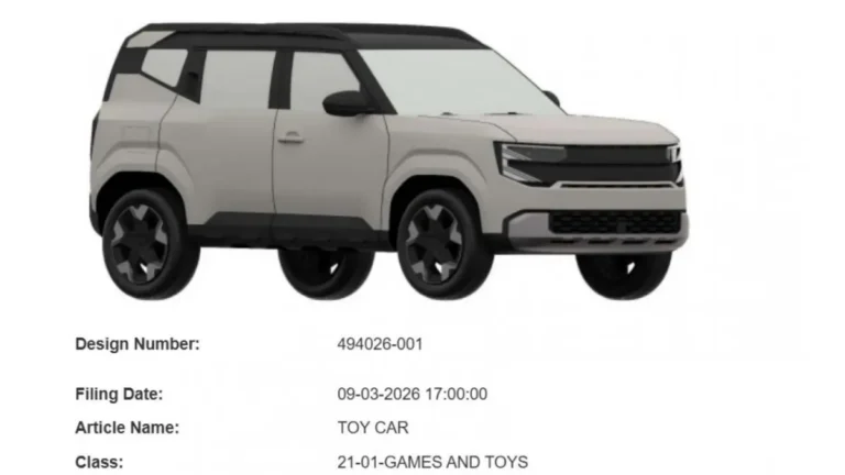 Renault Bridger SUV Patented in India