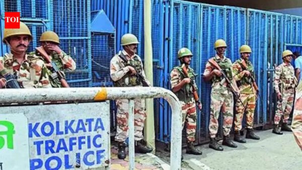 West Bengal polls: Lockdown in strongroom areas after TMC, BJP clash | India News