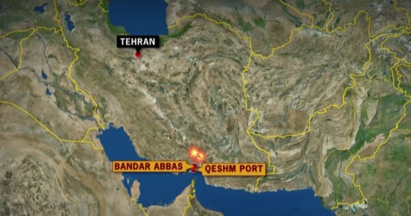 U.S. strikes two locations in Iran near Strait of Hormuz