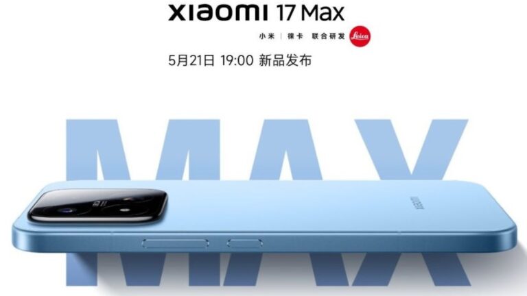 Xiaomi 17 Max to debut this week alongside new wearables and other products