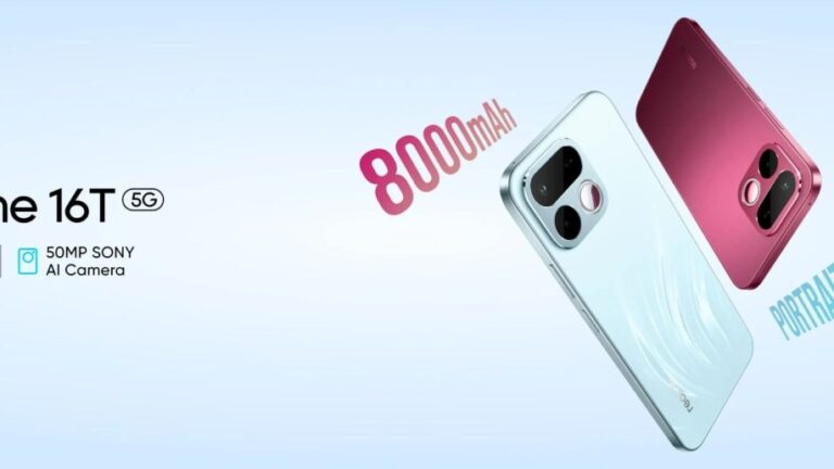 Realme 16T arrives with the Dimensity 6300 SoC, a 144Hz display, and an 8,000 mAh battery