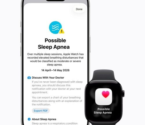 Apple’s sleep apnea notifications and hearing test features are now available in India