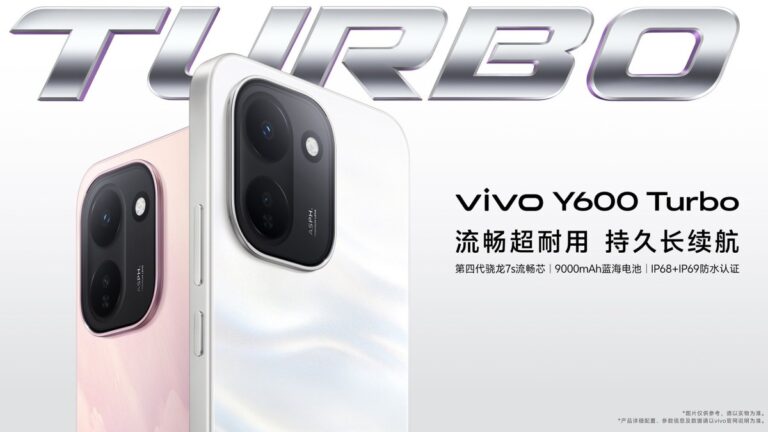 vivo Y600 Turbo goes official with a 9,020mAh battery