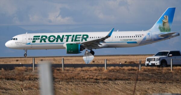 Flight taking off from Denver strikes pedestrian on the runway
