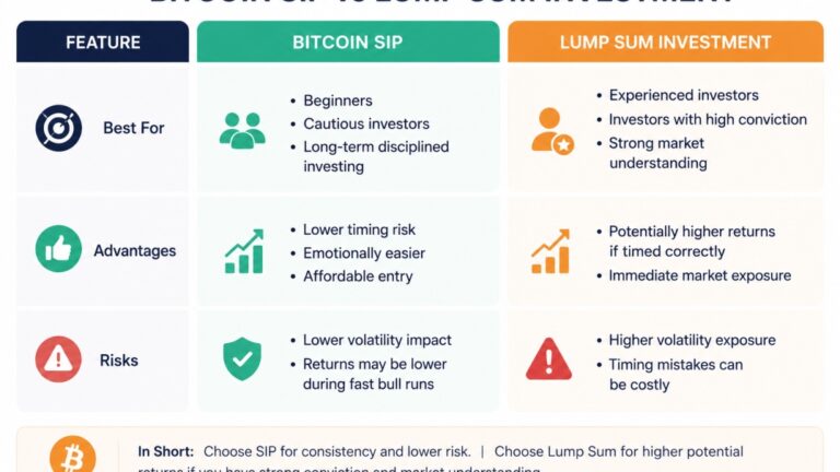 Bitcoin SIP India (2026): Complete Beginner’s Guide to Bitcoin Investment