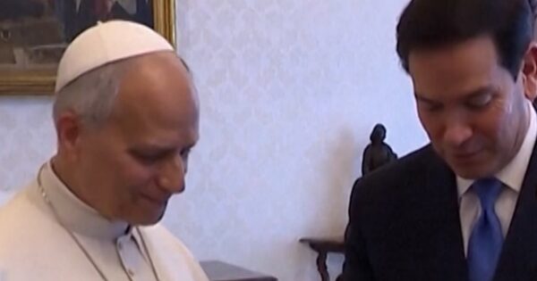 Pope Leo meets Secretary of State Rubio at the Vatican