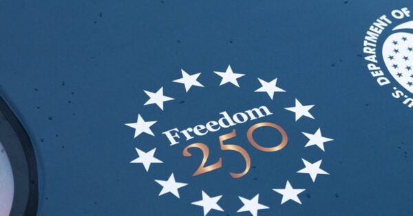 Amtrak unveils Freedom 250 train