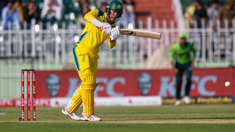 Australia 107/4 in 22.4 Overs | PAK vs AUS Live Score, 1st ODI: Abrar Ahmed strikes early to remove Alex Carey